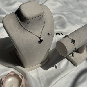 ست ون‌کلیف نقره‌ای مشکی